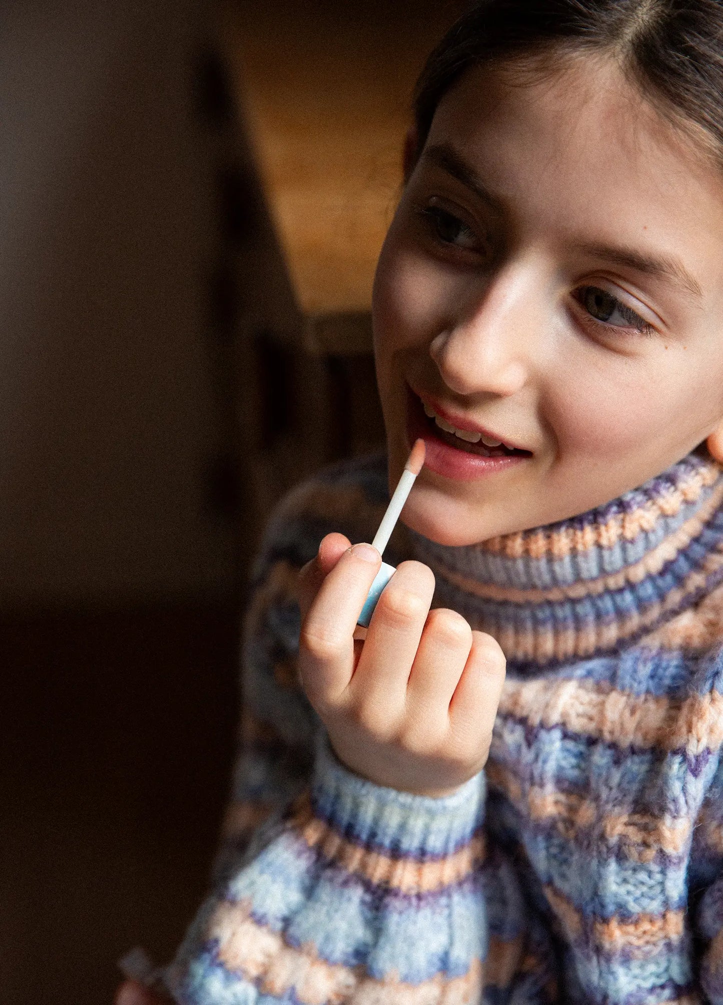 Lucidalabbra rosa glitterato