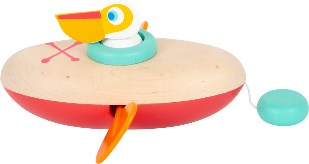 Gioco acquatico Canoa con carica Pellicano