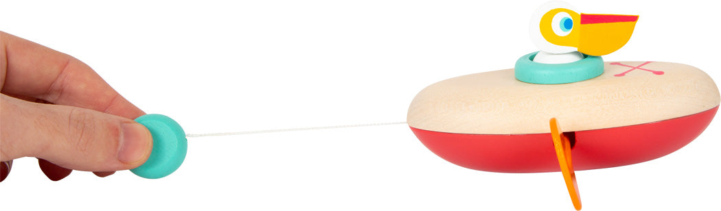 Gioco acquatico Canoa con carica Pellicano