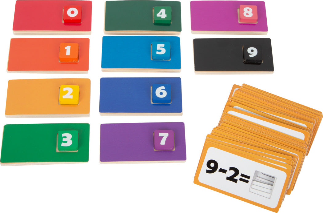 Gioco didattico Puzzle in legno Matematica