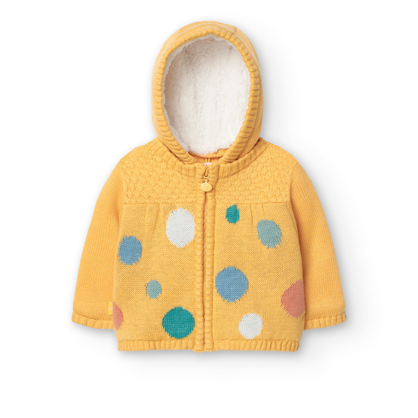 Giacca in tricot per neonato, gialla