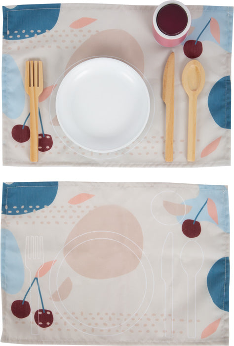 Set servizio da tavola in legno