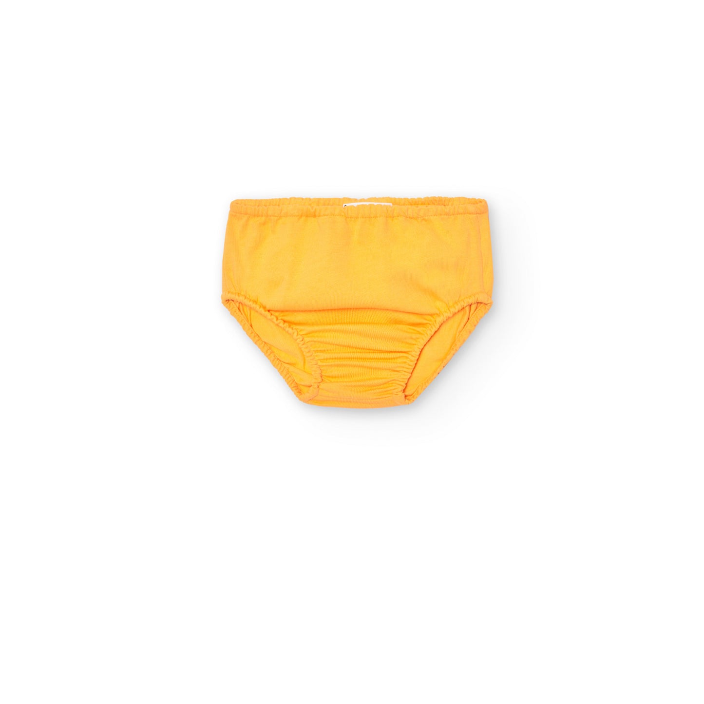 Vestito in jersey da neonata giallo