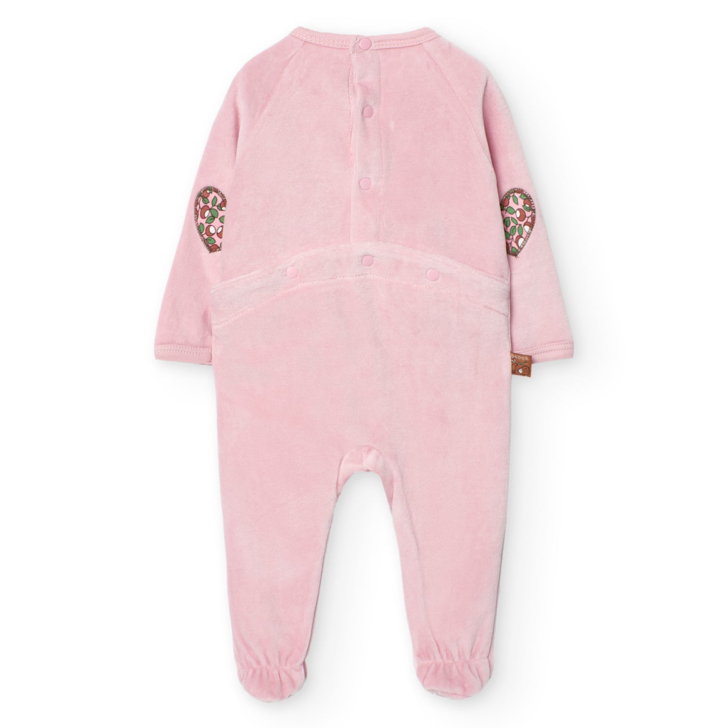 Tutina in ciniglia neonata, rosa