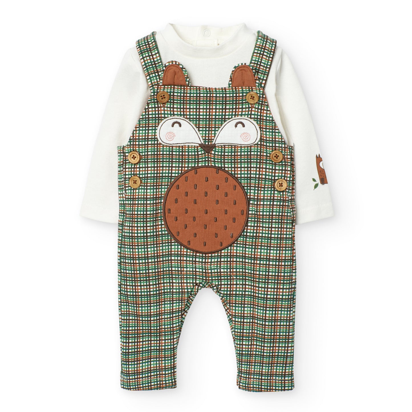 Set body e salopette neonato