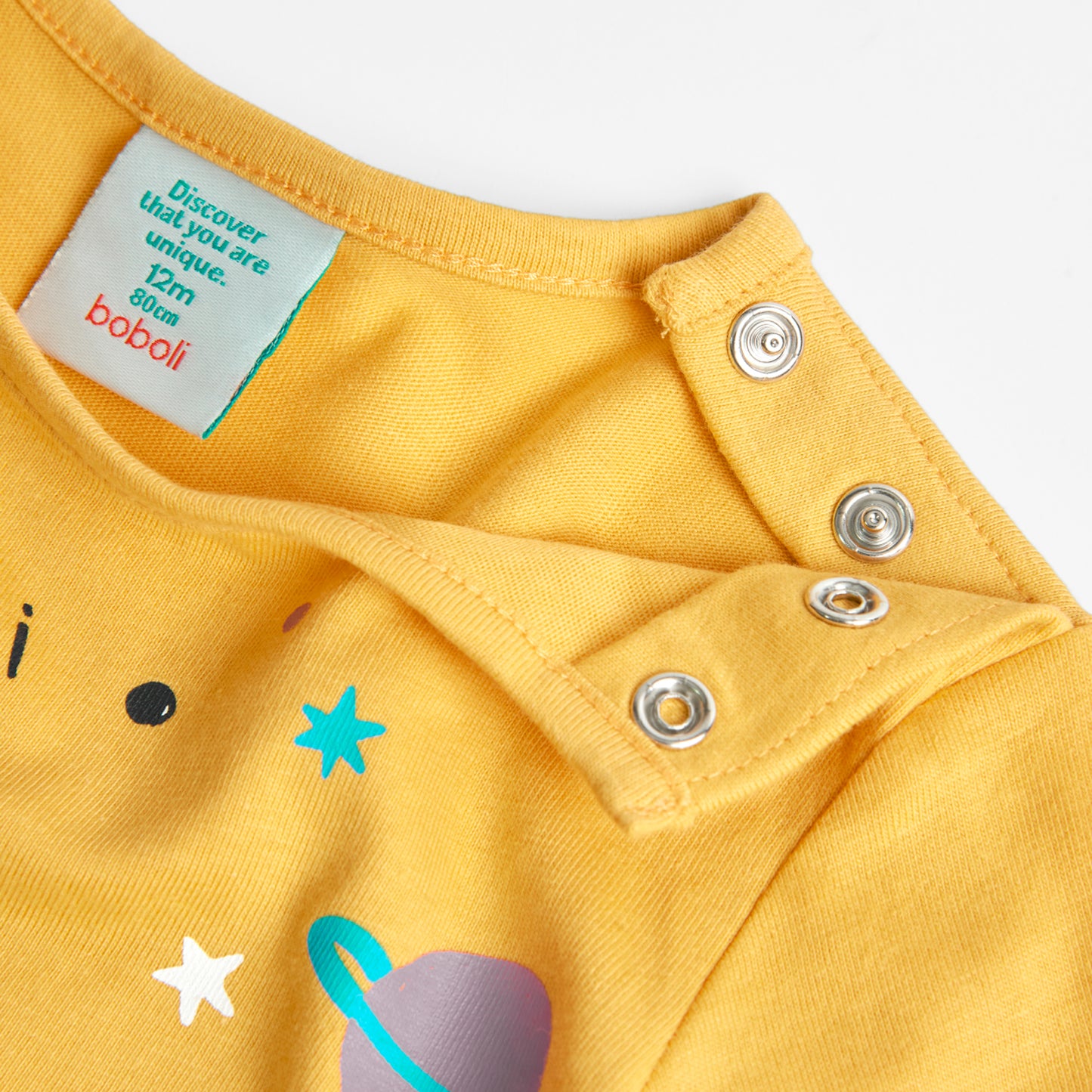 Maglia bambina manica lunga, ocra