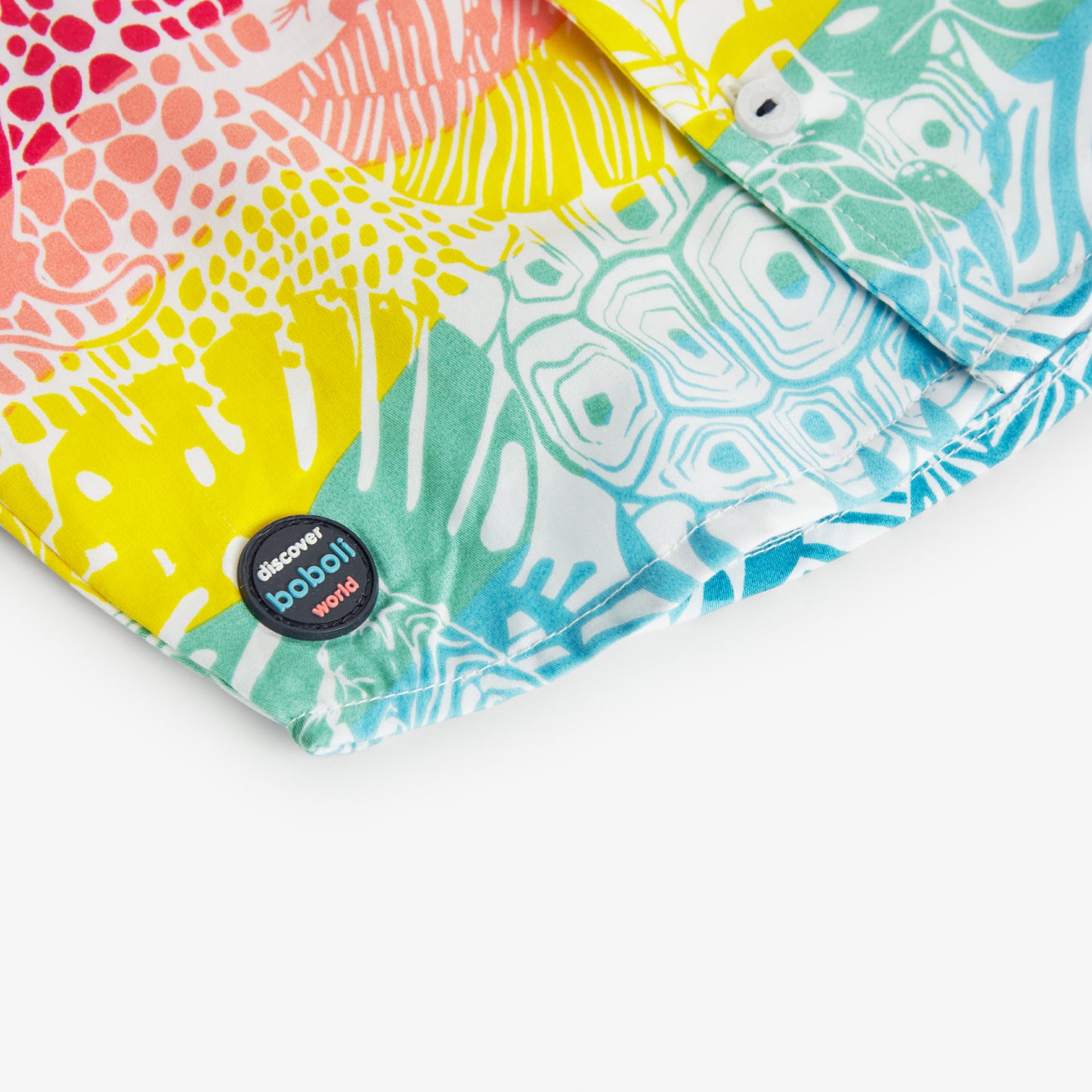 Camicia in popeline stampata