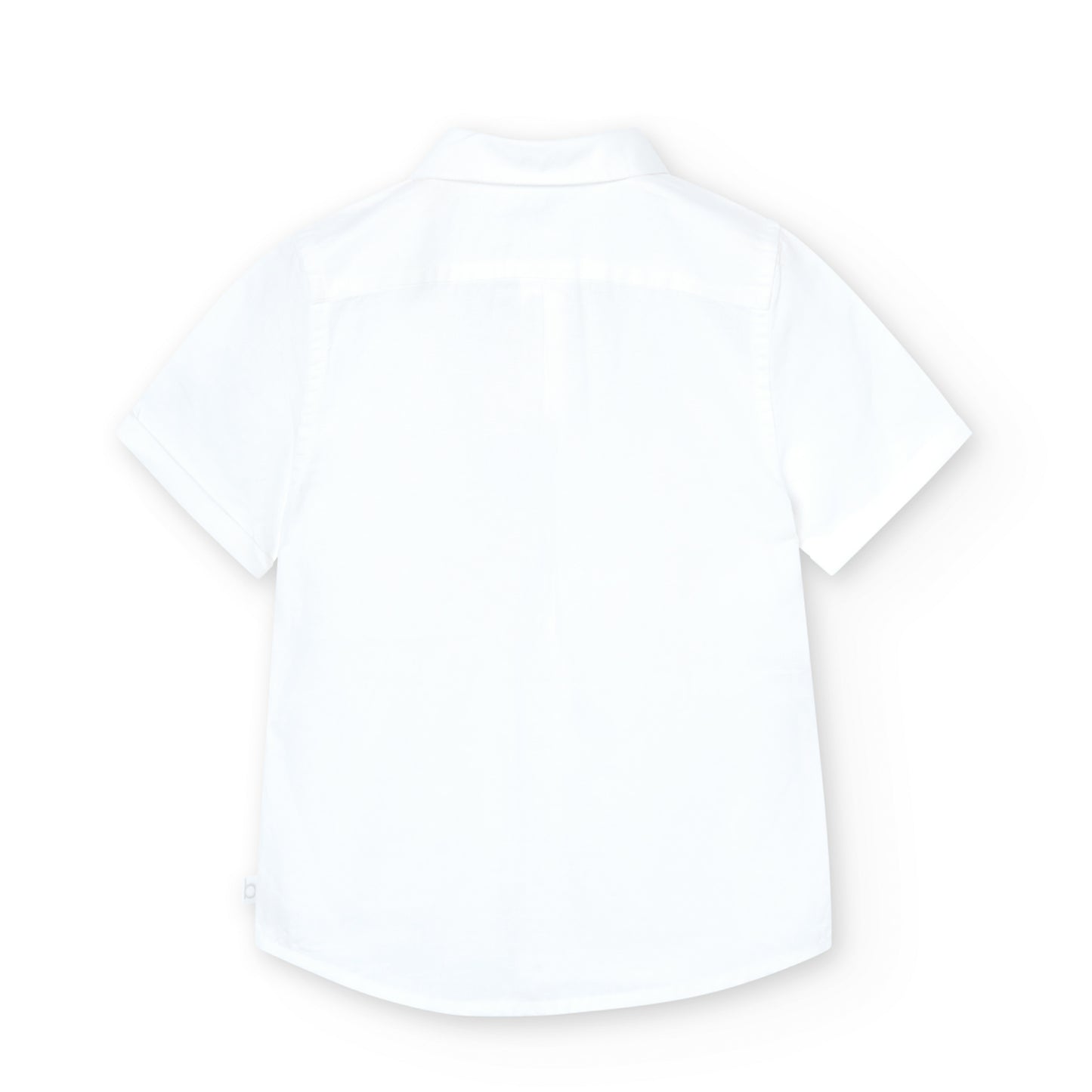 Camicia bianca bambino maniche corte