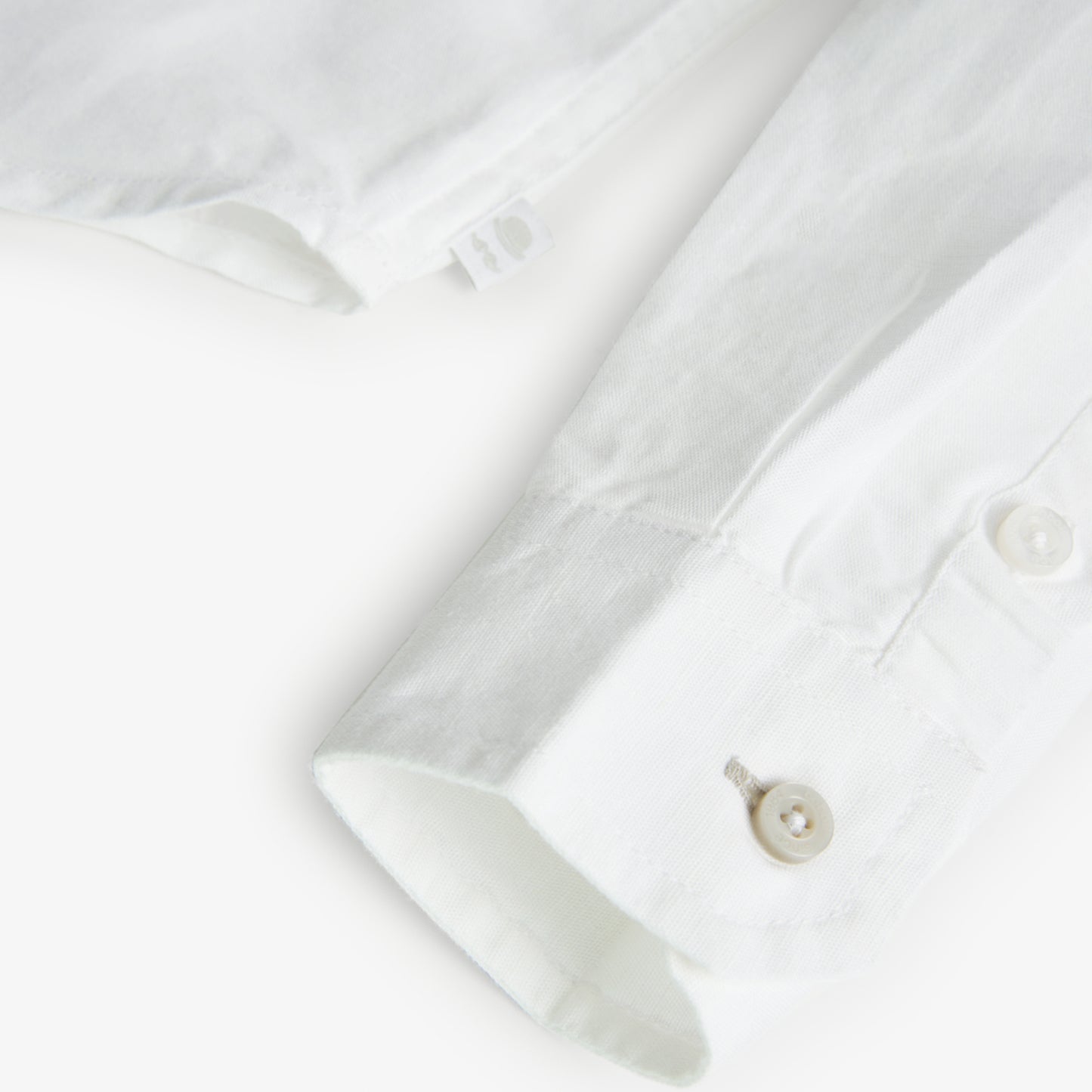 Camicia da bambino bianca