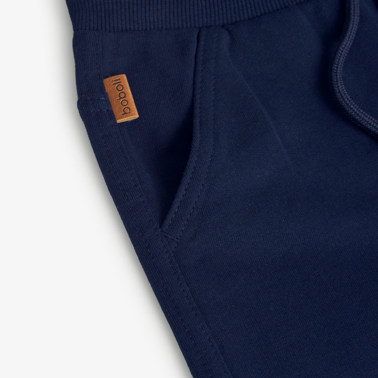 Pantaloni in felpa da bambino in blu marino