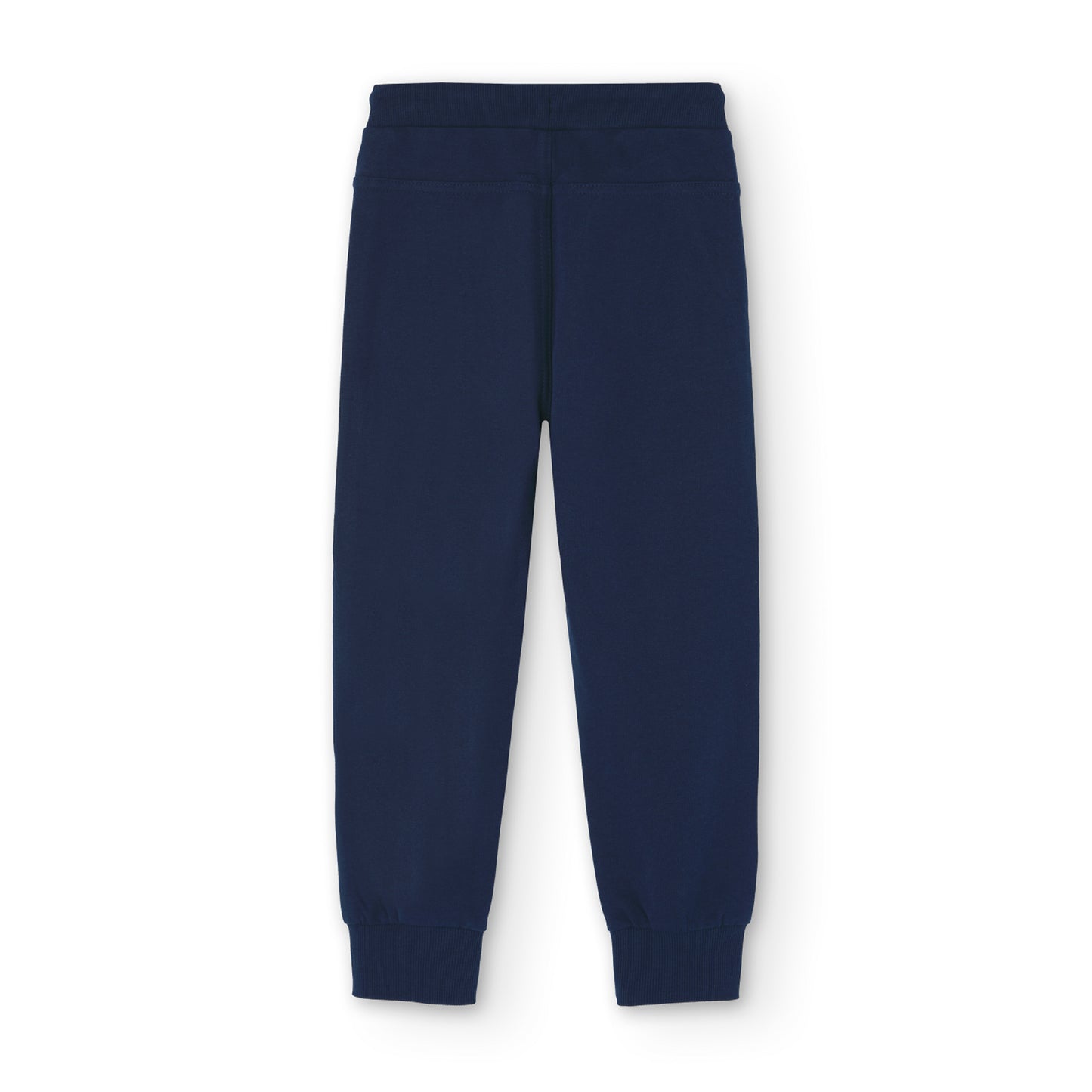 Pantaloni in felpa da bambino in blu marino