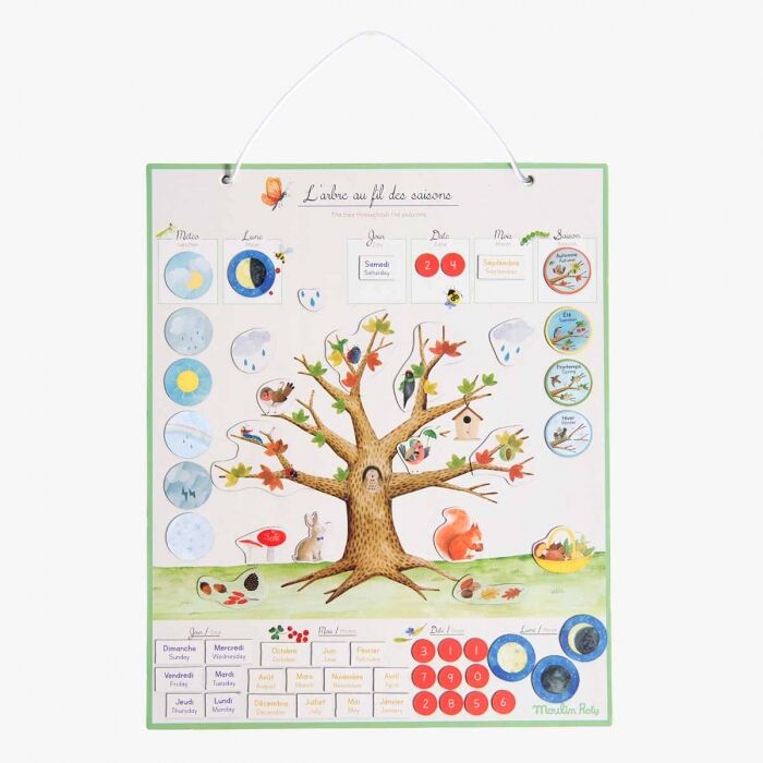 Calendario magnetico delle stagioni