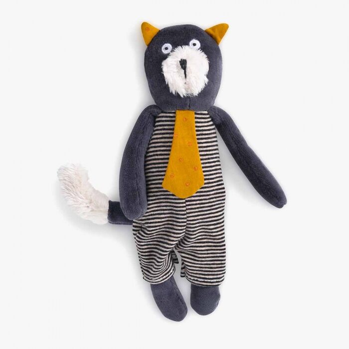 Peluche Alphonse piccolo gatto grigio