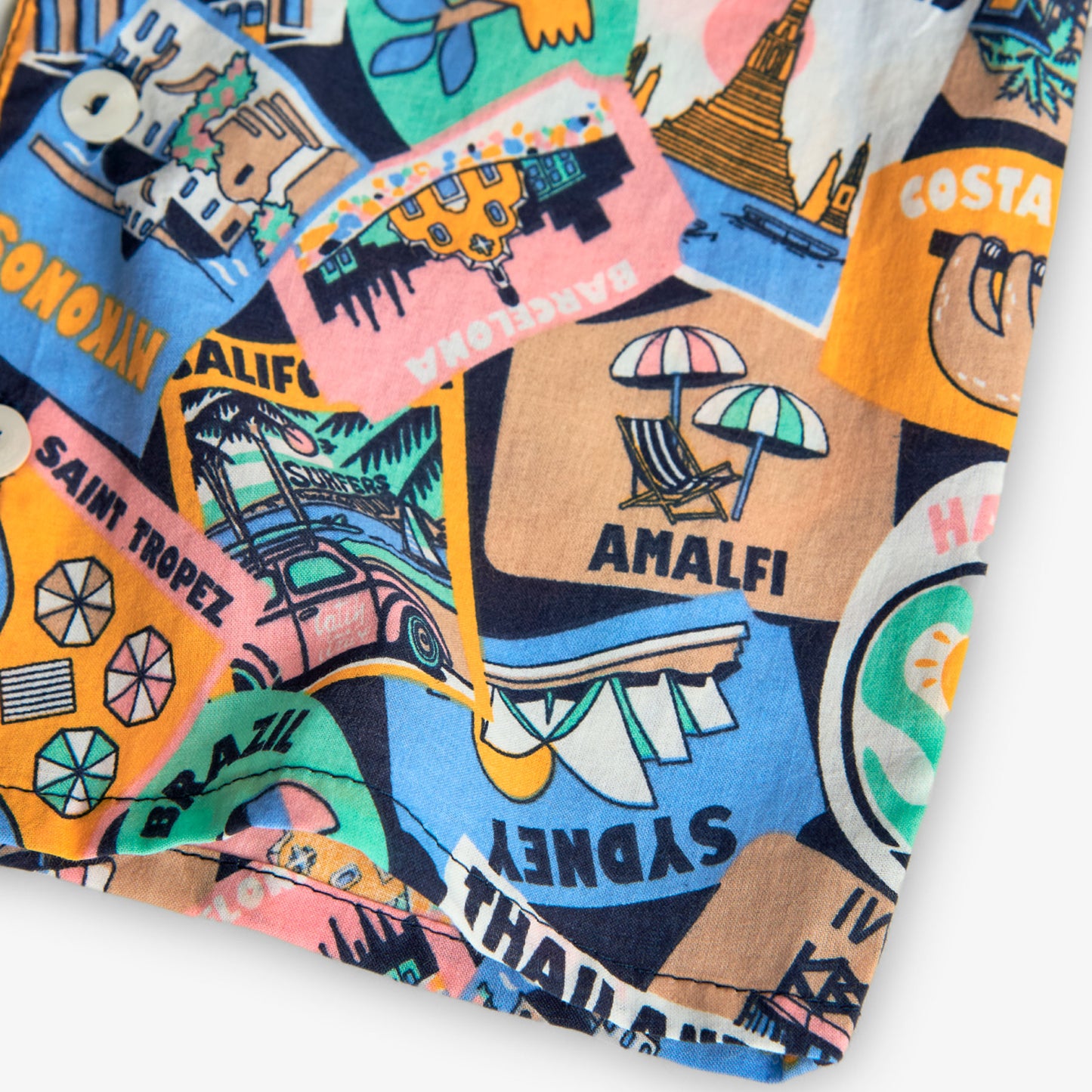 Camicia fanta turismo in popeline