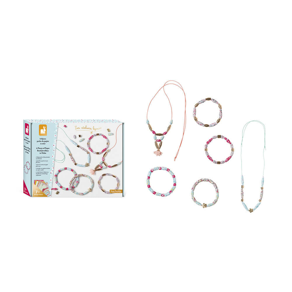 Kit creativo - 6 Gioelli Con Perle Di Carta Fai-Da-Te
