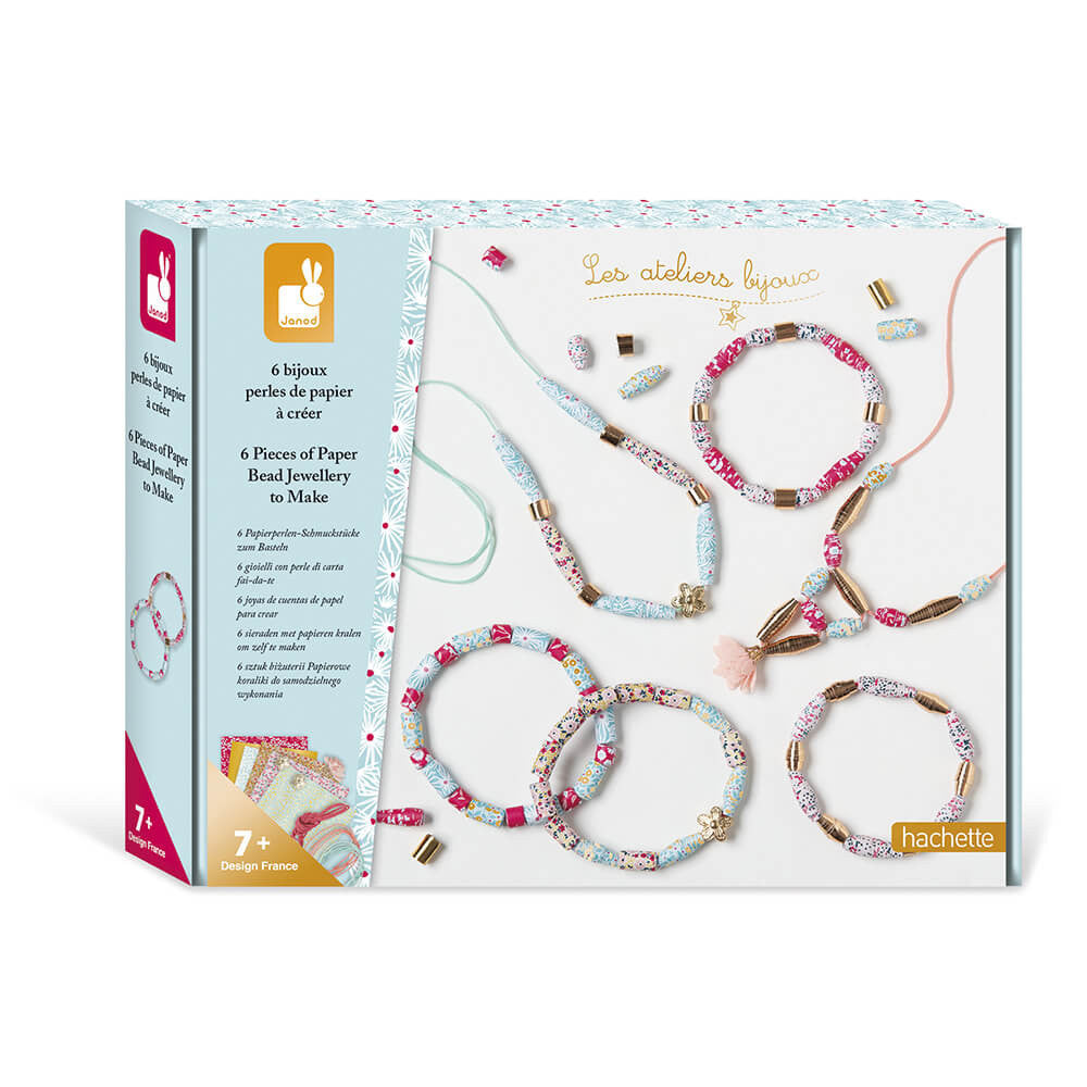 Kit creativo - 6 Gioelli Con Perle Di Carta Fai-Da-Te