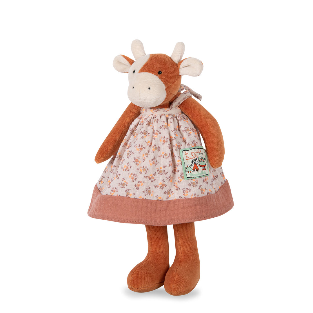 Peluche pupazzo Charlotte la mucca