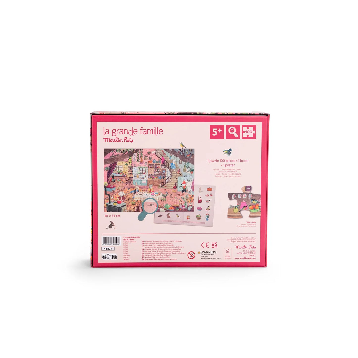 Puzzle di osservazione A casa 100 pezzi