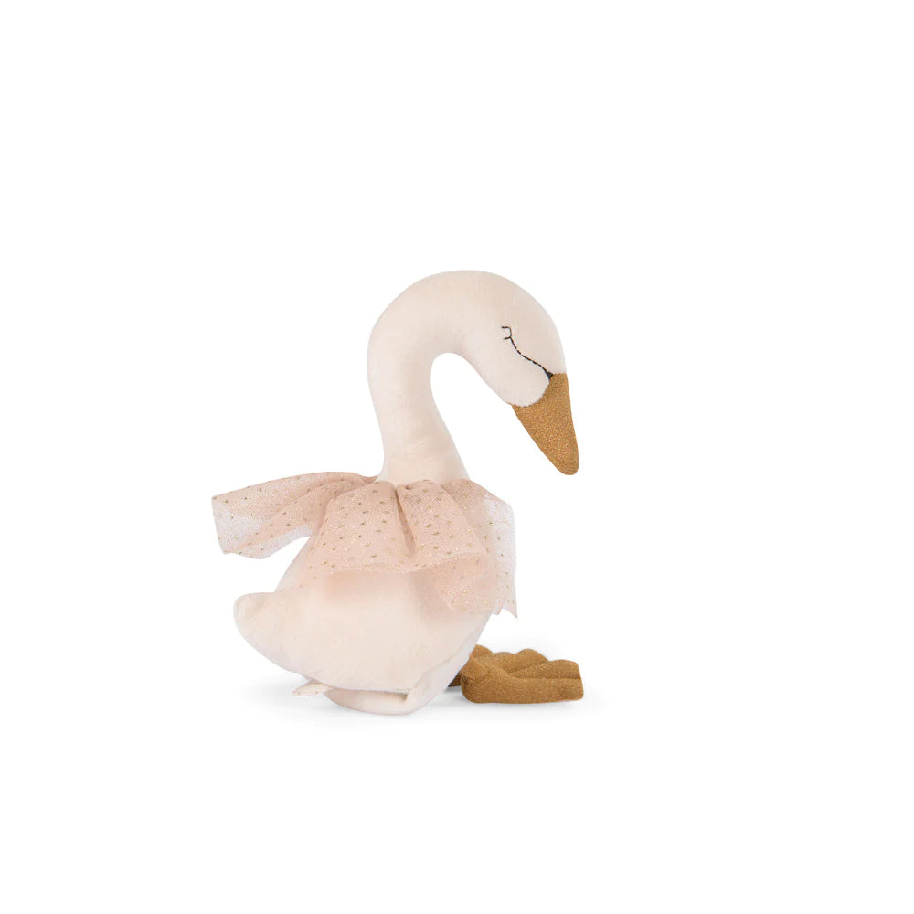Peluche musicale cigno