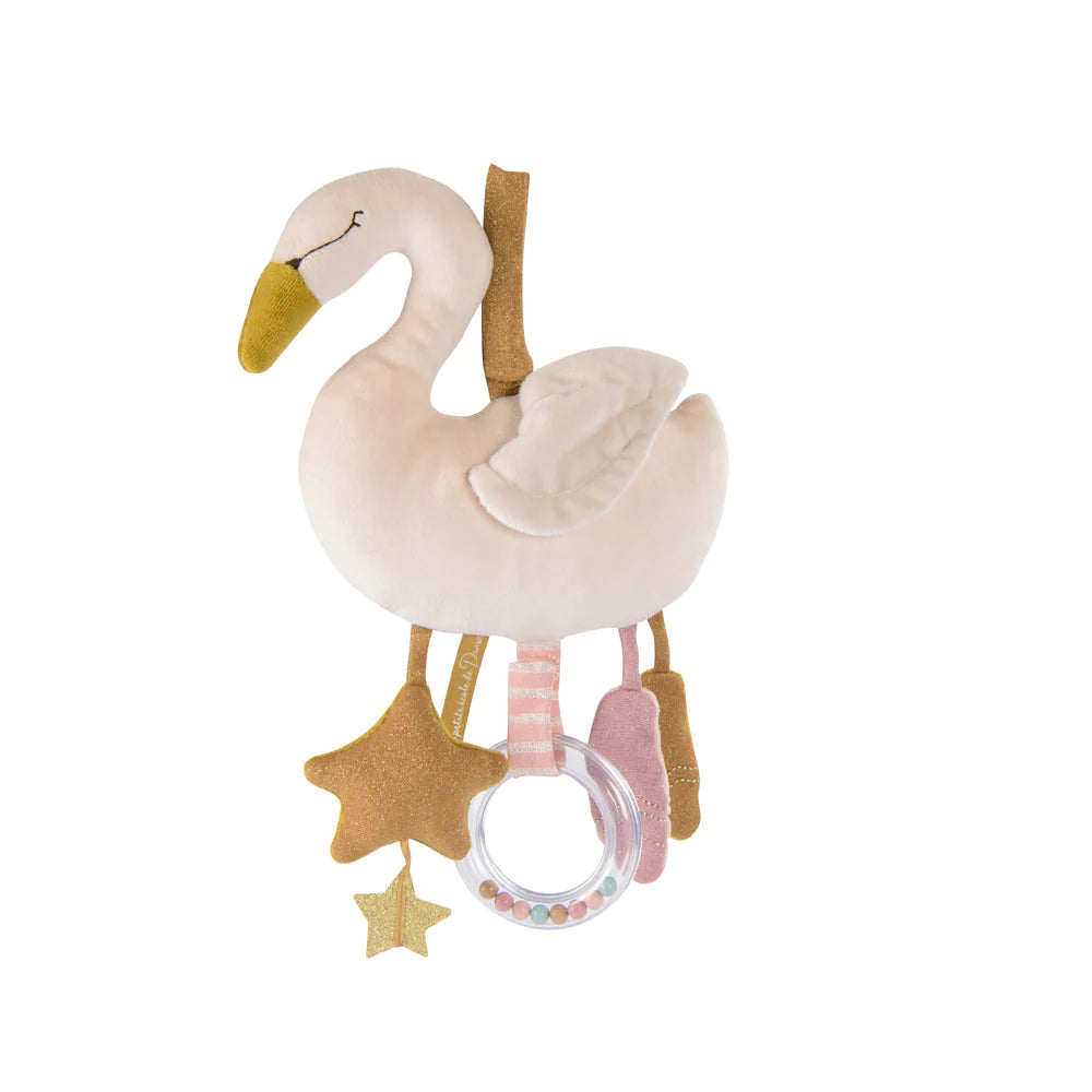 Peluche cigno attività da appendere