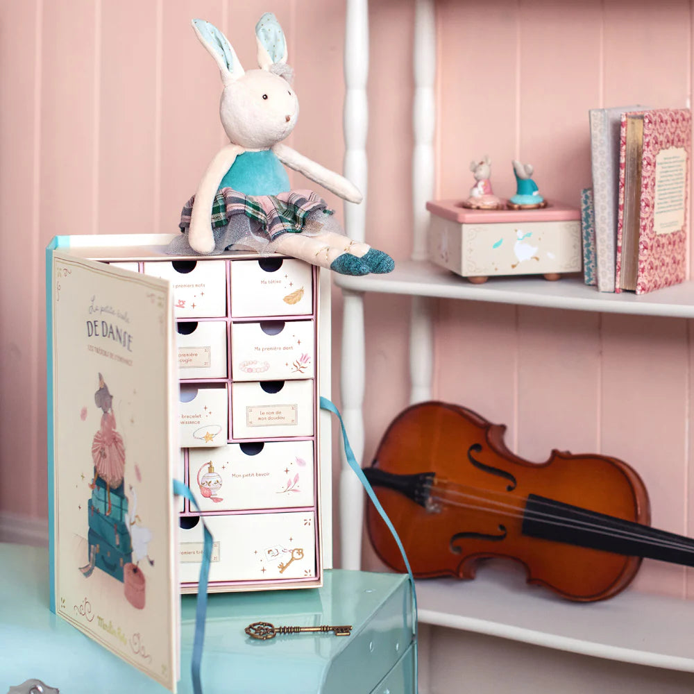 Cofanetto nascita dolci ricordi dell'infanzia scuola di danza