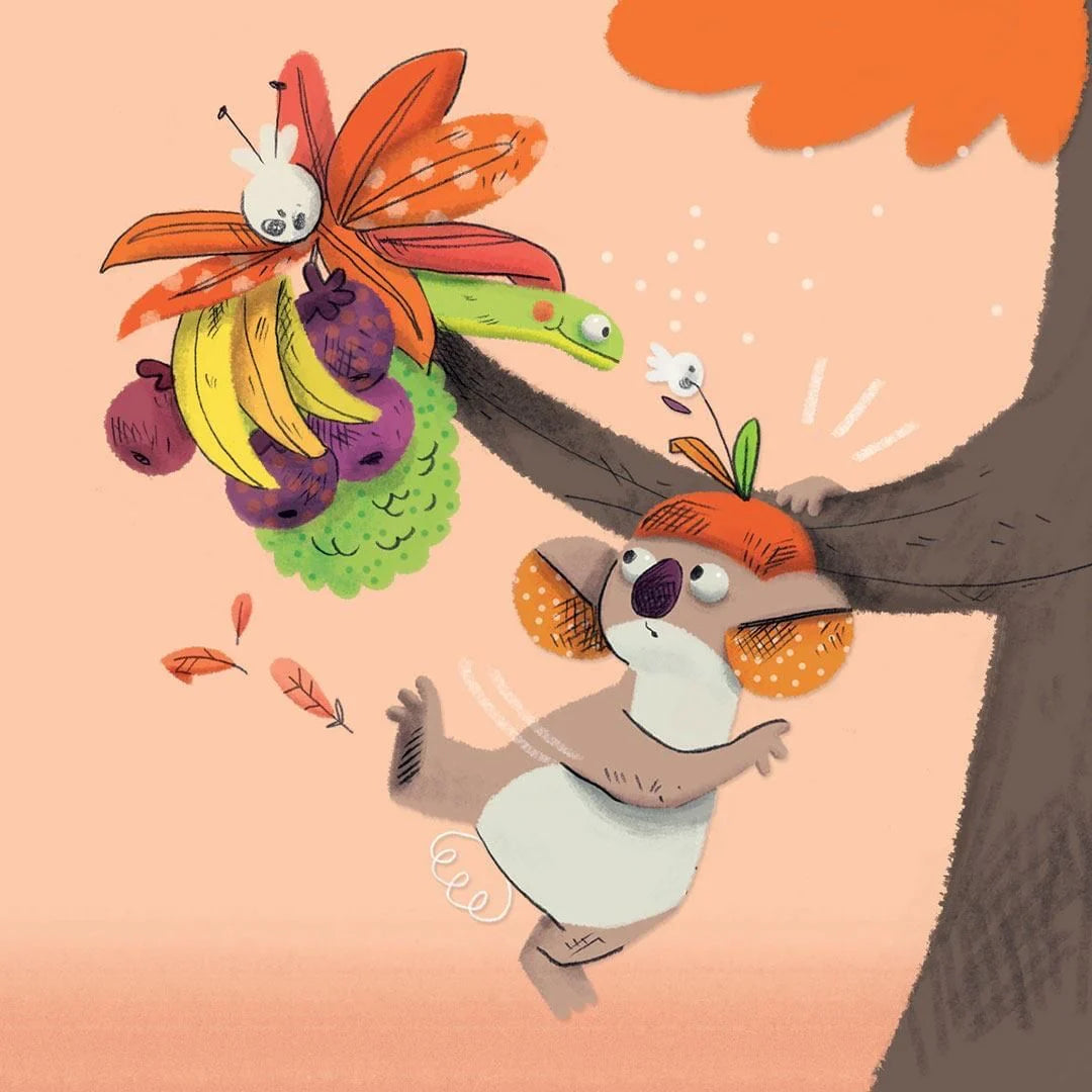 Sonaglio Koala Koco con perline