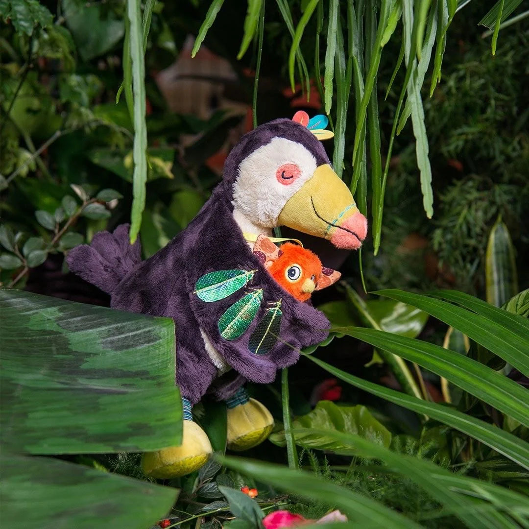 Peluche tucano musicale Pakou