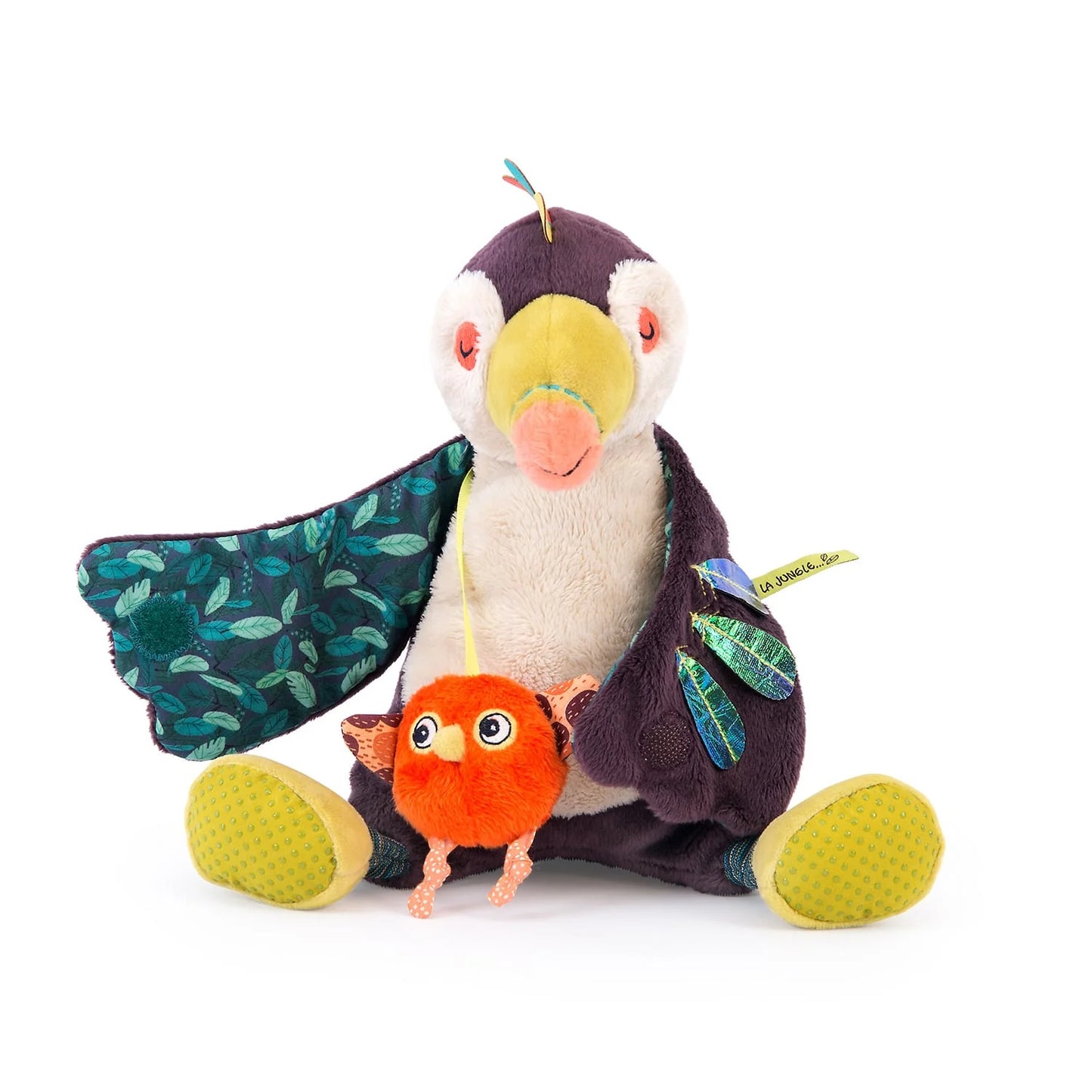 Peluche tucano musicale Pakou