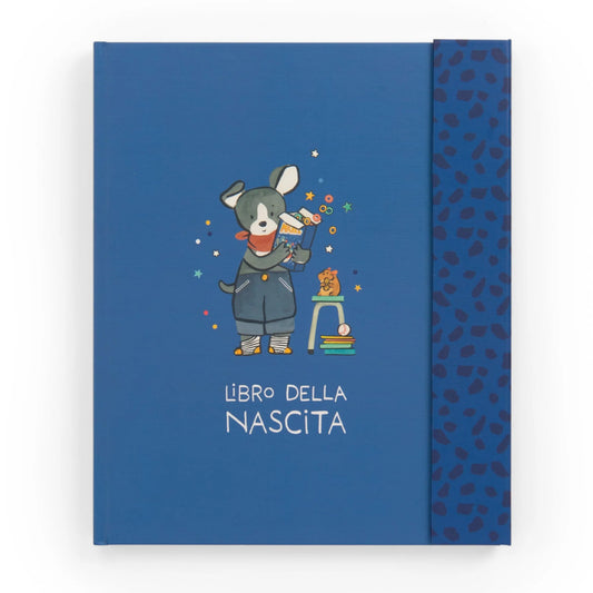 Libro nascita in Italiano Puce e Pilou (80 pagine)