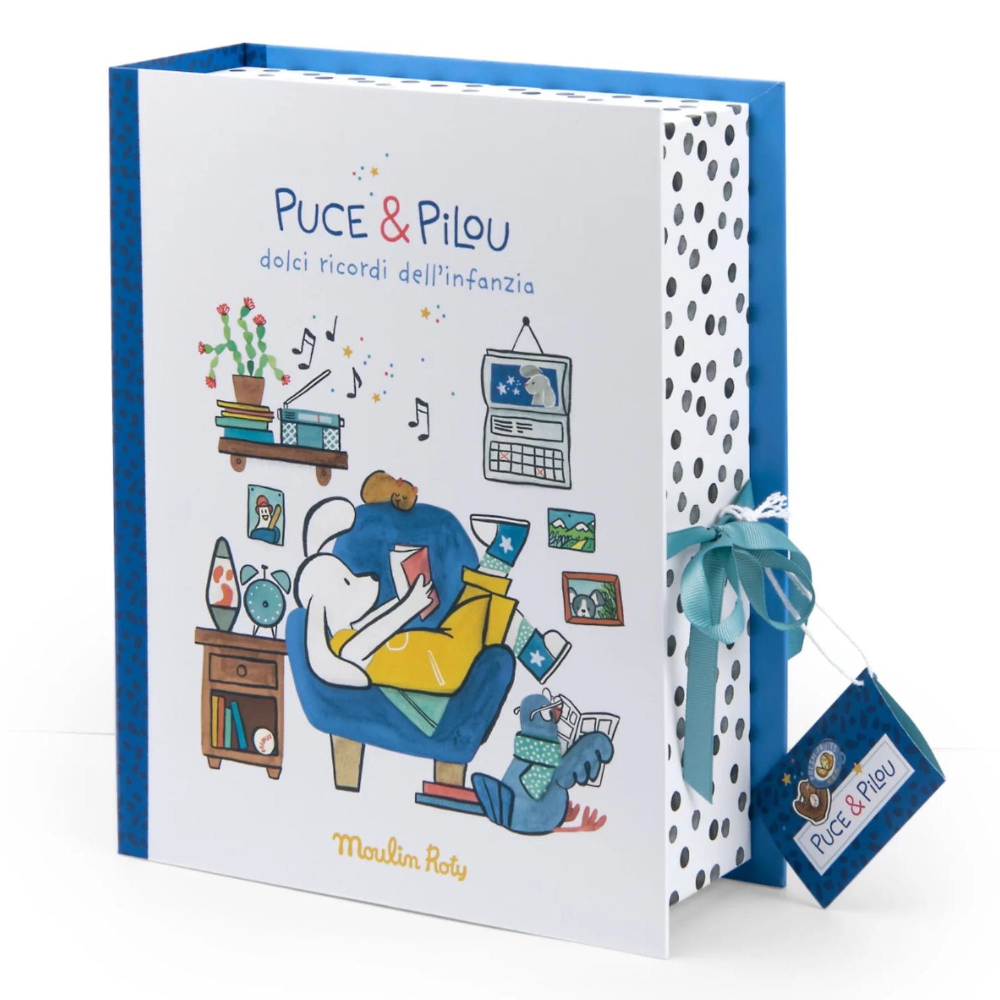 Cofanetto nascita Puce & Pilou