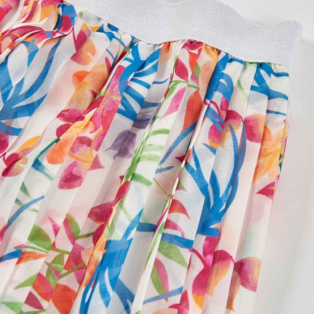 Pantaloni a fiori ragazza