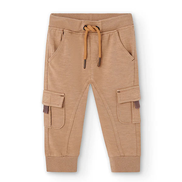 Pantaloni bambino marroncino