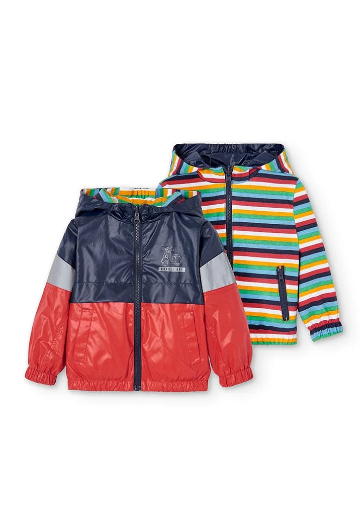 Giubbino reversibile con cappuccio per bambino Boboli