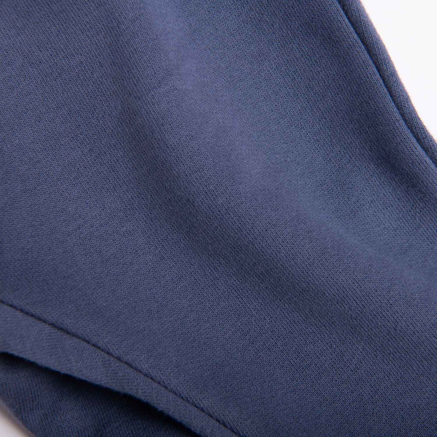 Pantaloni neonato Moulin Roty in felpa leggera blu, Hugo