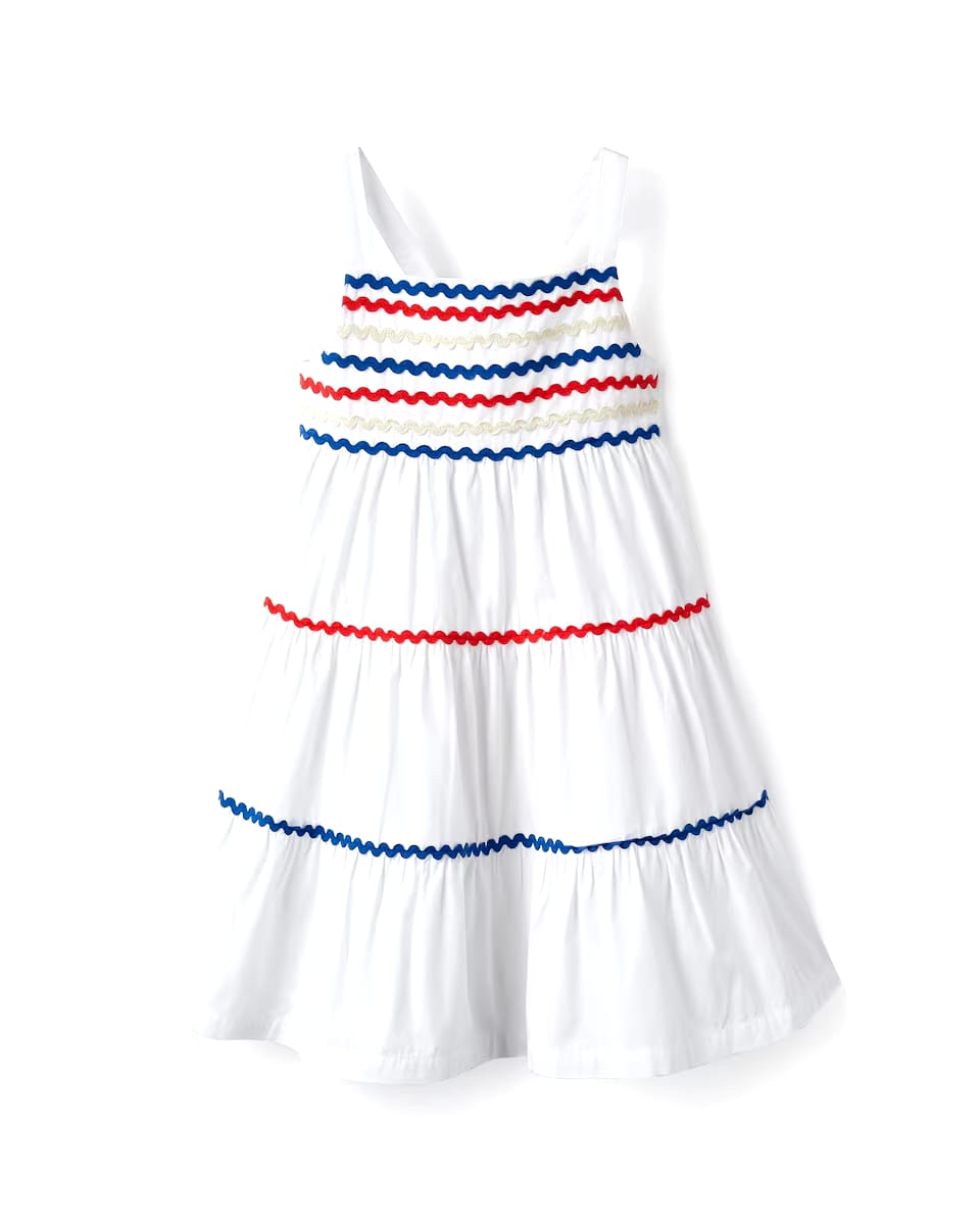 Vestito bianco cotone 100% con spalline