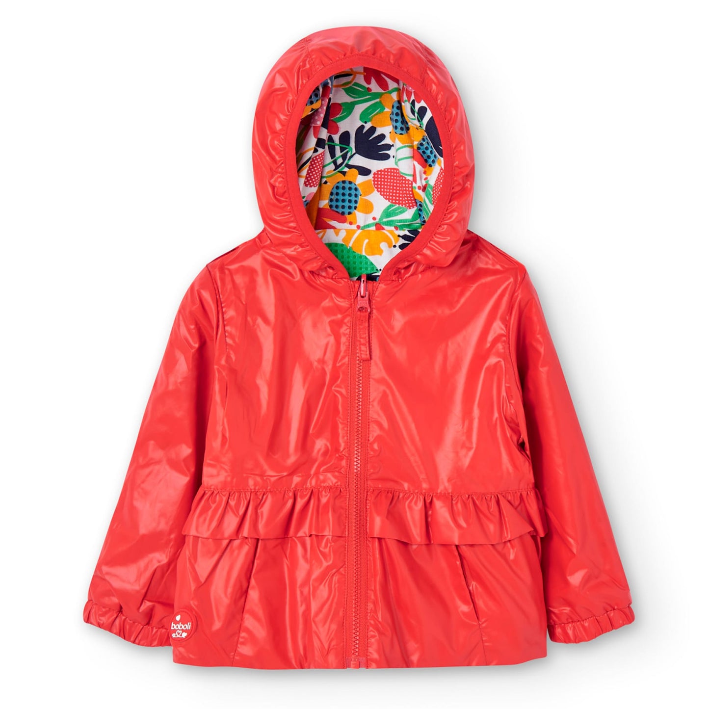 Parka reversibile tessuto tecnico bimba