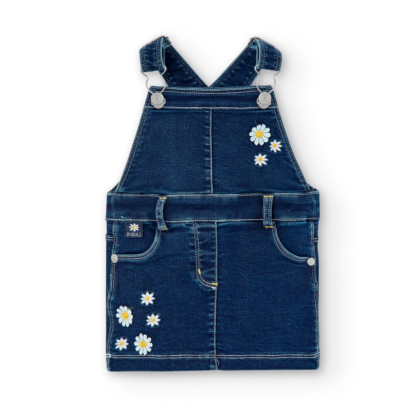 Gonna salopette denim bambina