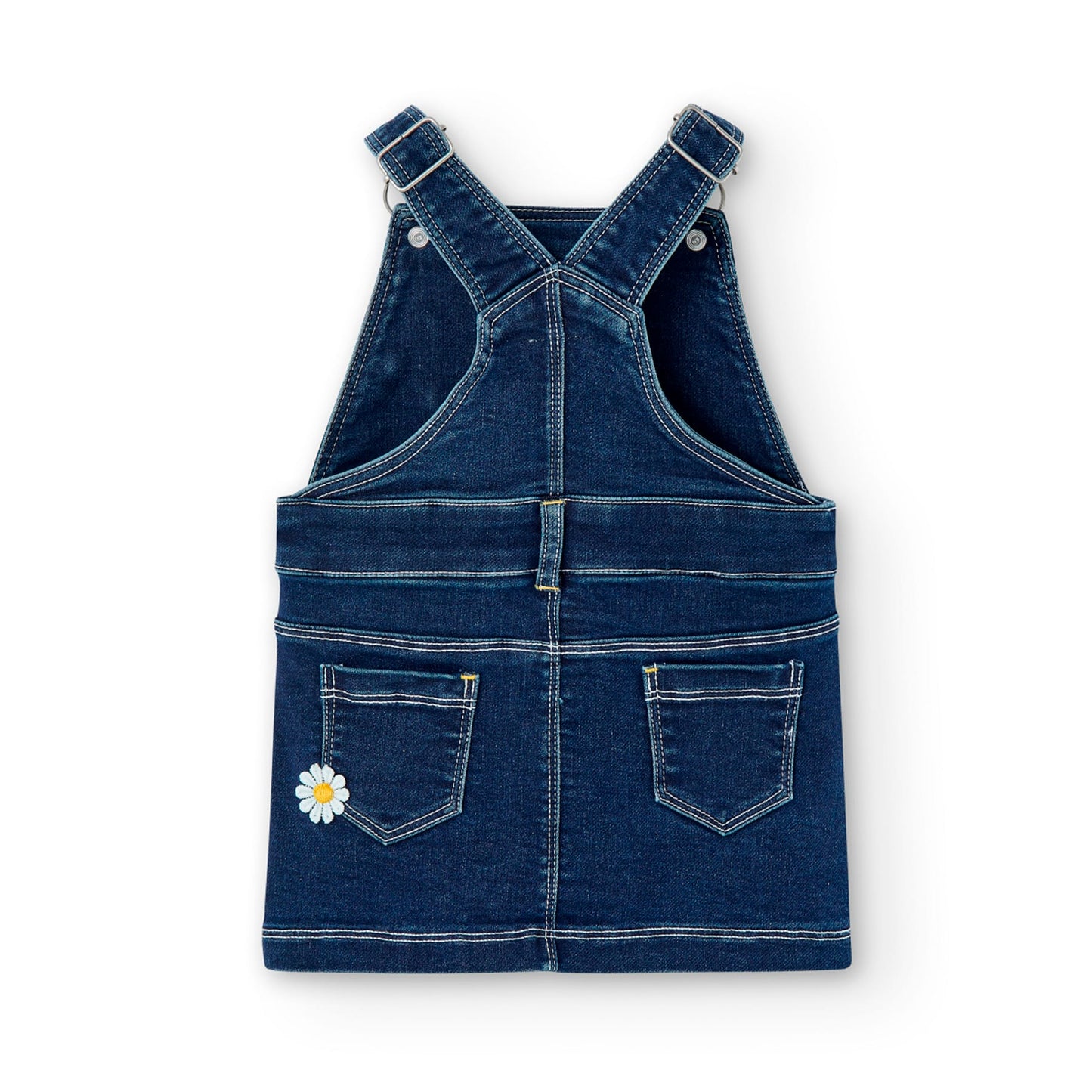 Gonna salopette denim bambina