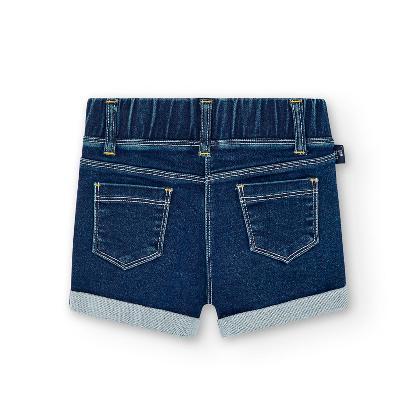 Pantaloncini corti bambina in denim