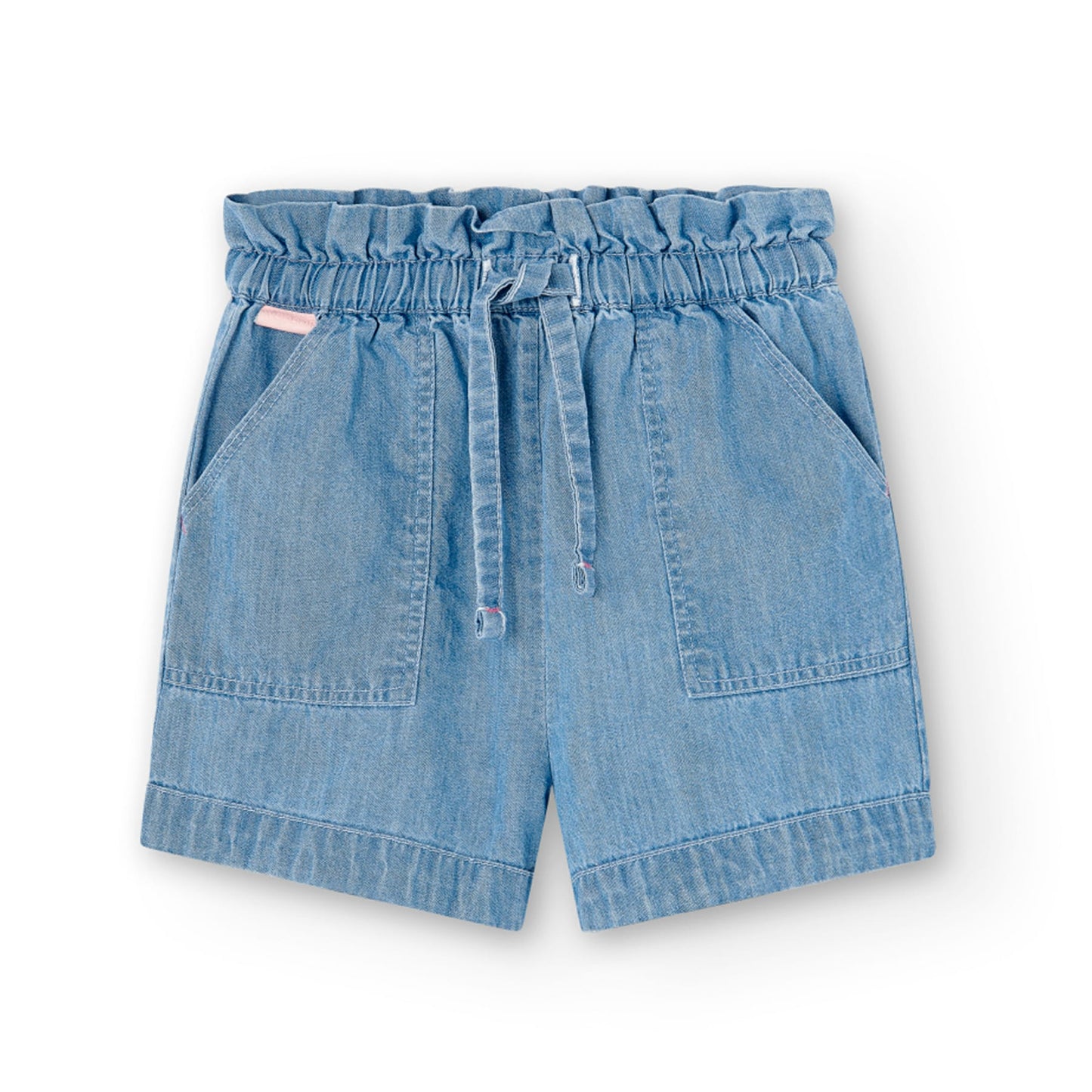 Pantaloncini morbidi jeans bambina