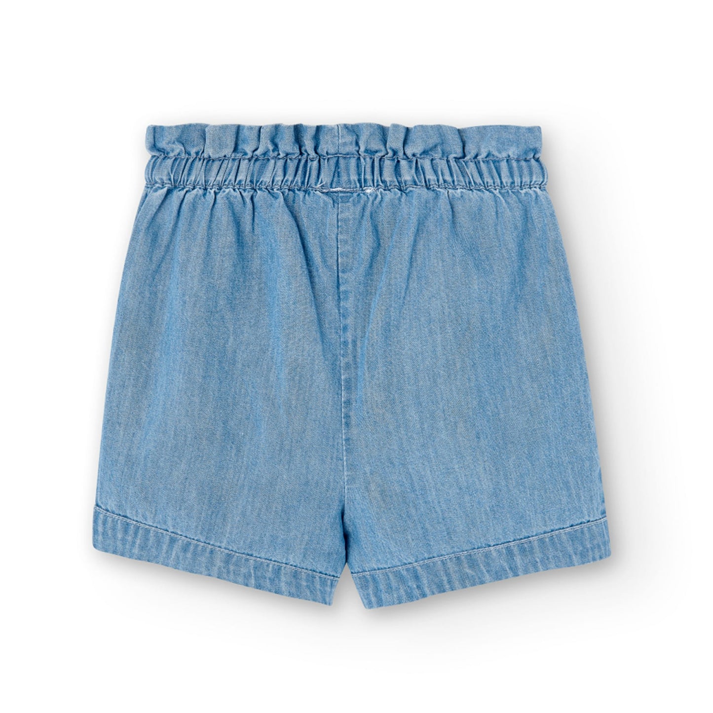 Pantaloncini morbidi jeans bambina
