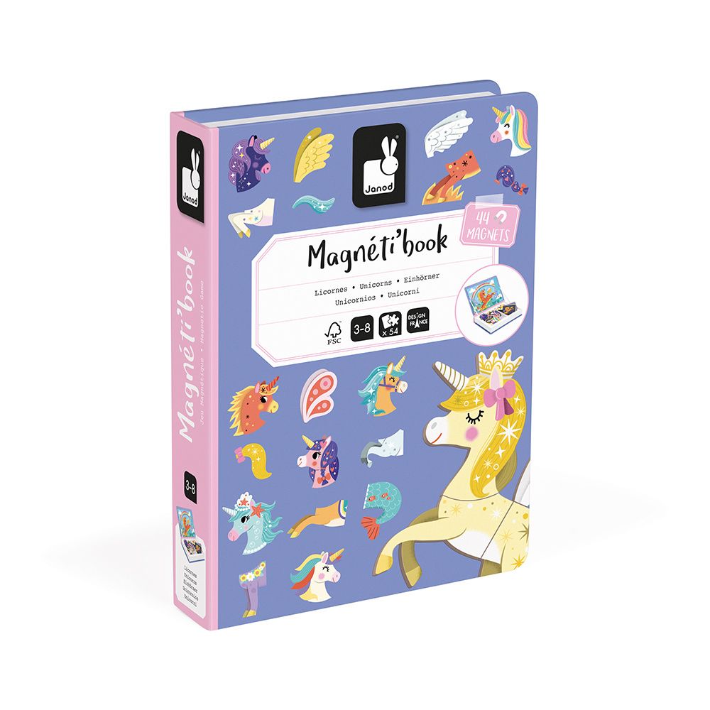 Magneti book libro magnetico Unicorni