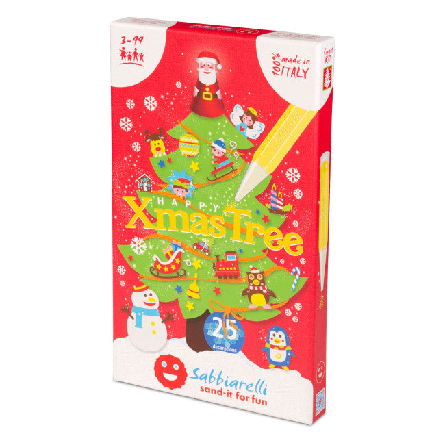 Kit - Decorazioni di Natale Happy Chrystmas tree 3+