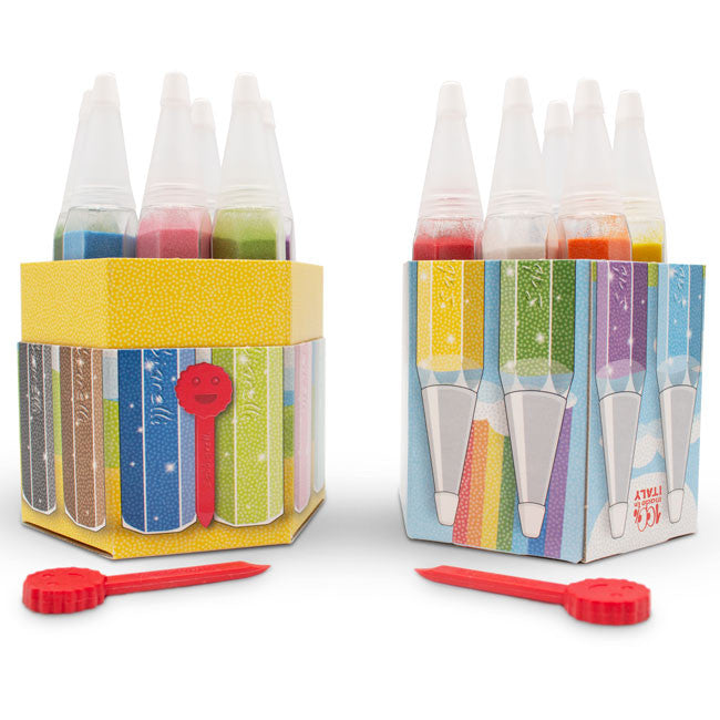Basket - 12 Penne Multicolor Eco-friendly