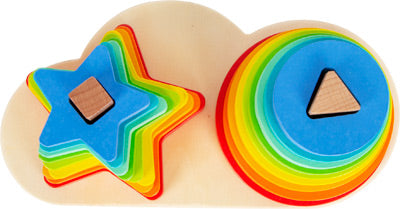 Gioco ad incastro arcobaleno