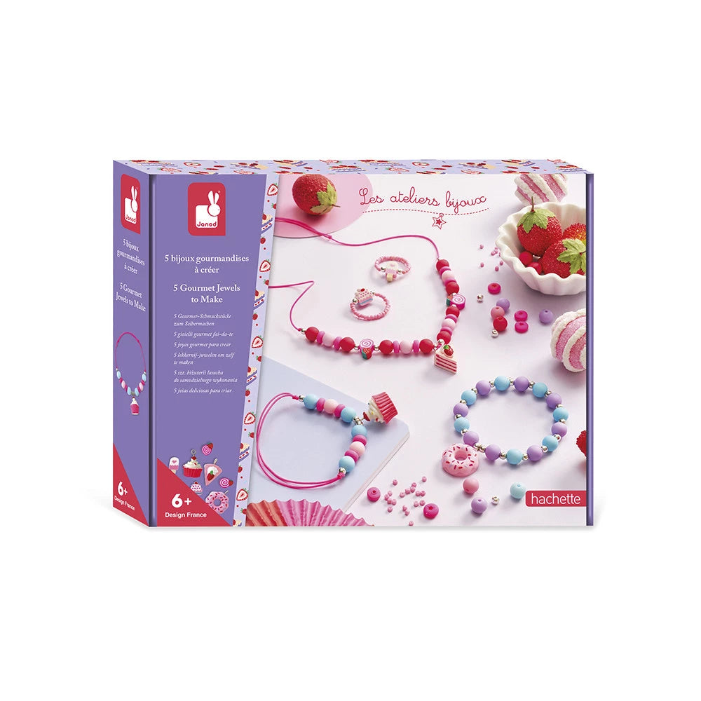 Kit creativo - 5 Gioielli gourmet da creare