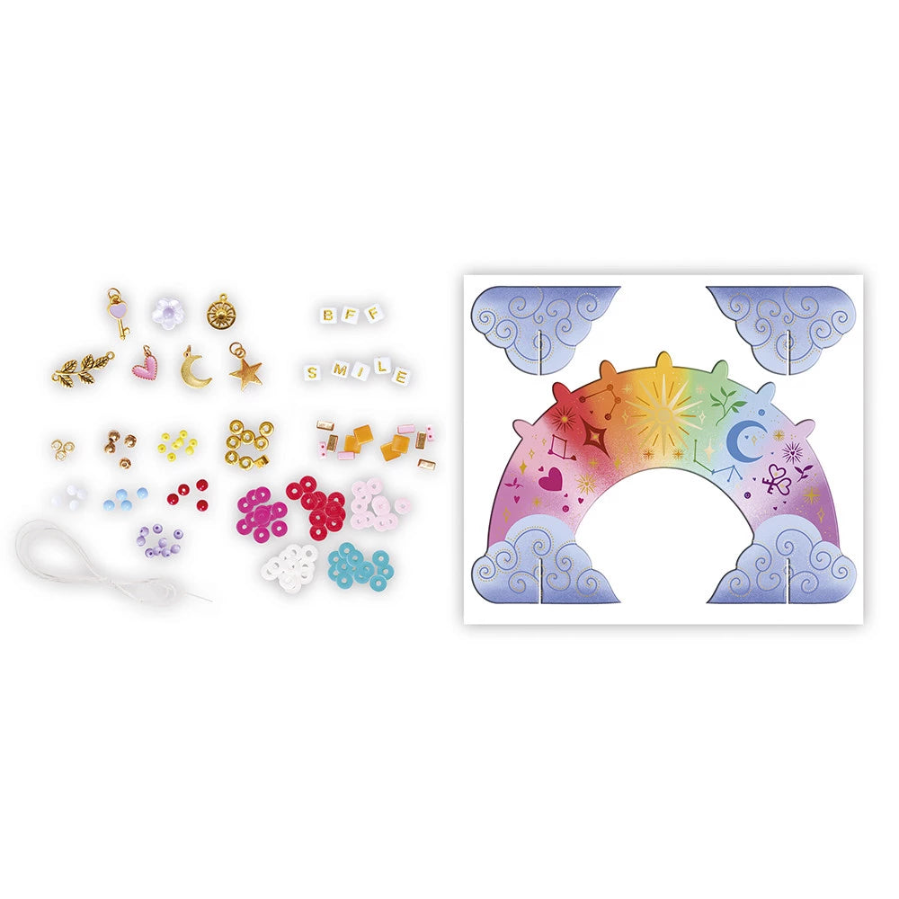 Kit creativo - 7 braccialetti della settimana con espositore