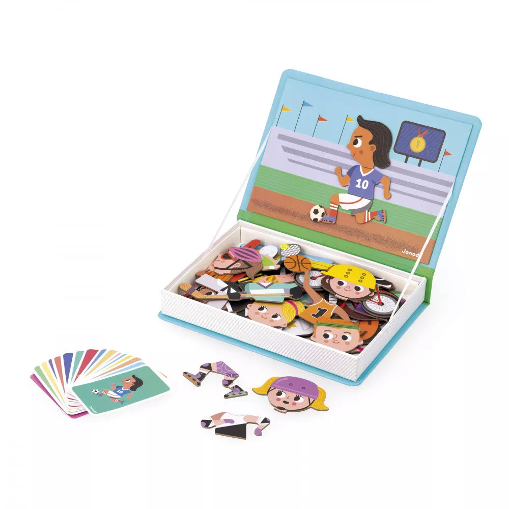 Magneti book libro magnetico sport
