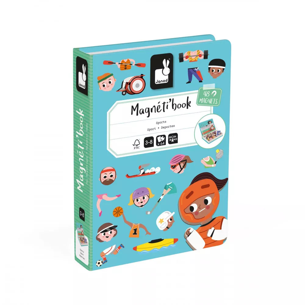 Magneti book libro magnetico sport