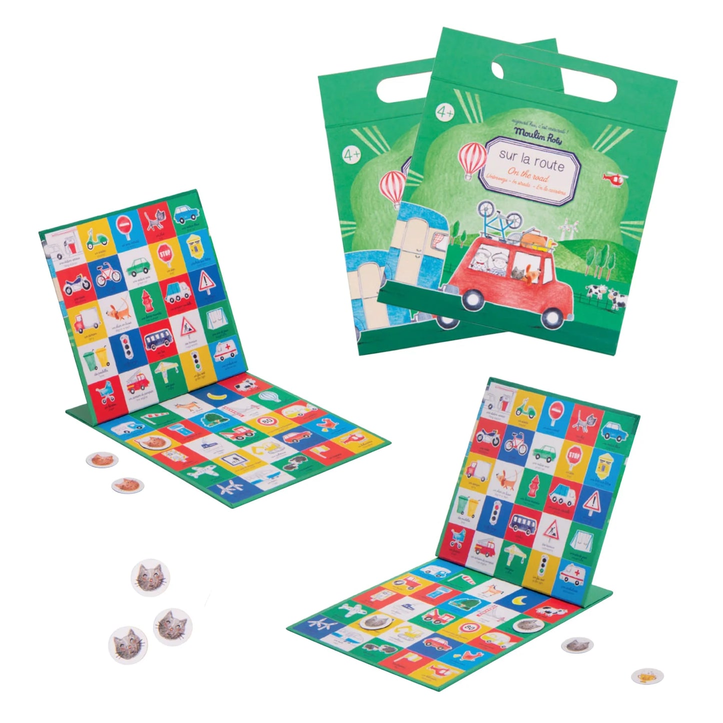 Gioco magnetico in strada
